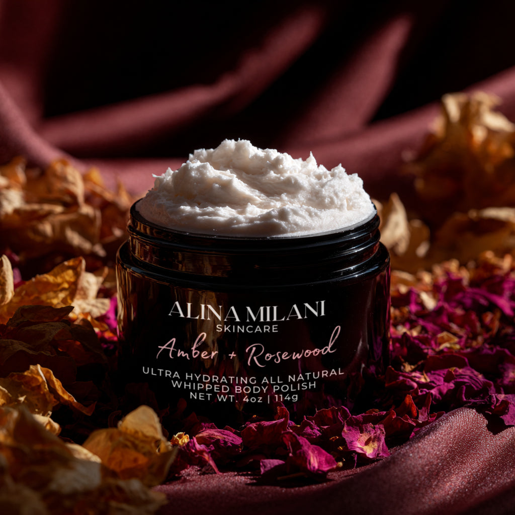 Amber + Rosewood Body Polish