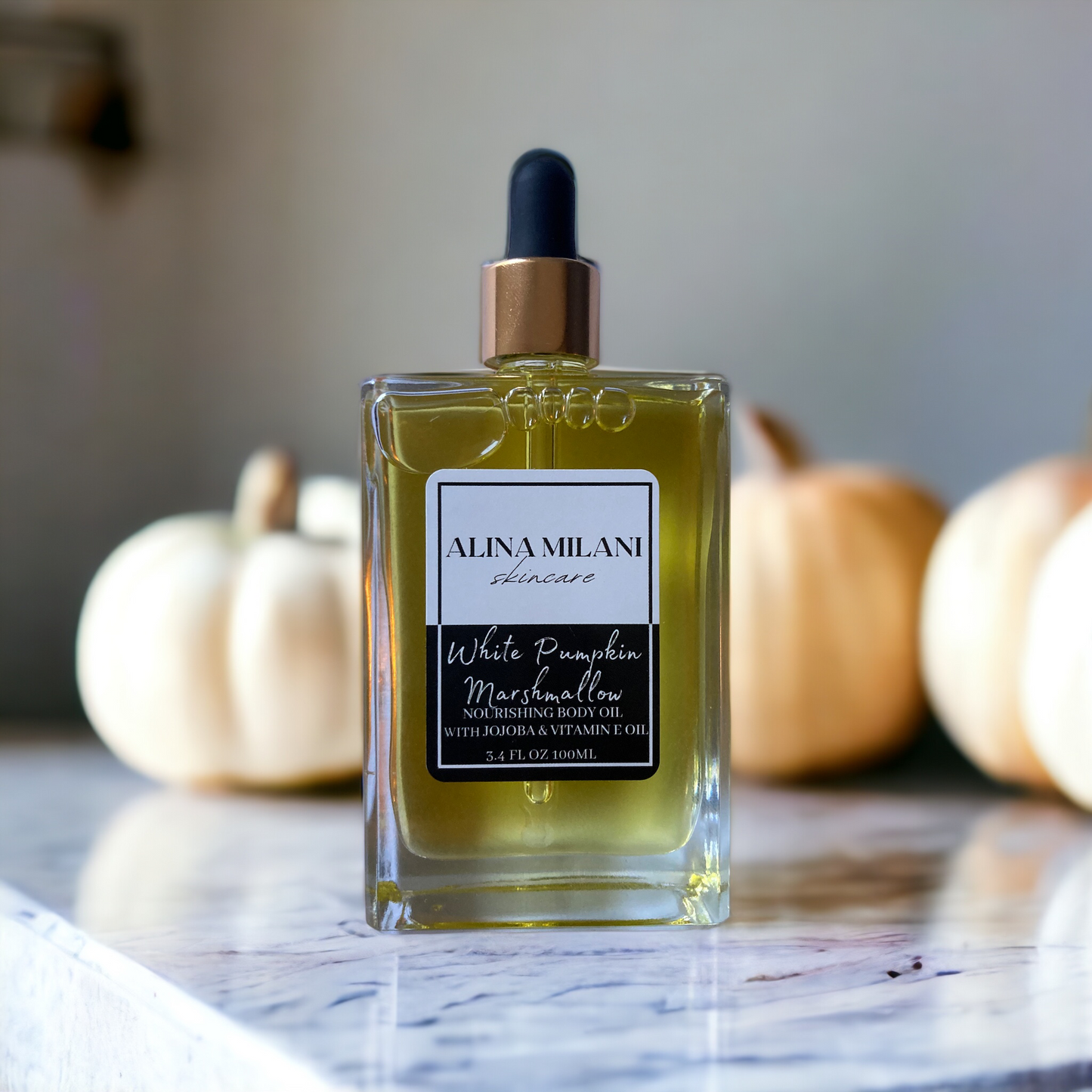 White Pumpkin Marshmallow Body Oil