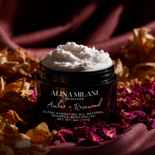 Amber + Rosewood Body Polish