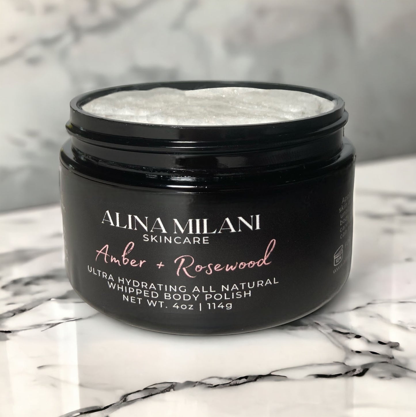 Amber + Rosewood Body Polish