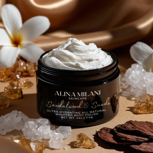 Sandalwood & Suede Body Polish